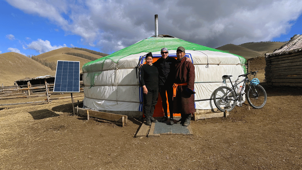 Mountain biking in Mongolia 2024